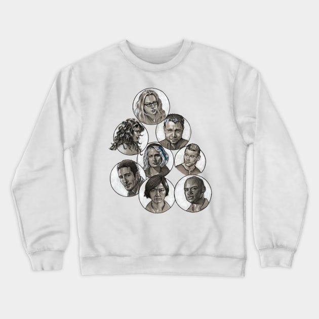 Sense8 Crewneck Sweatshirt by mancha